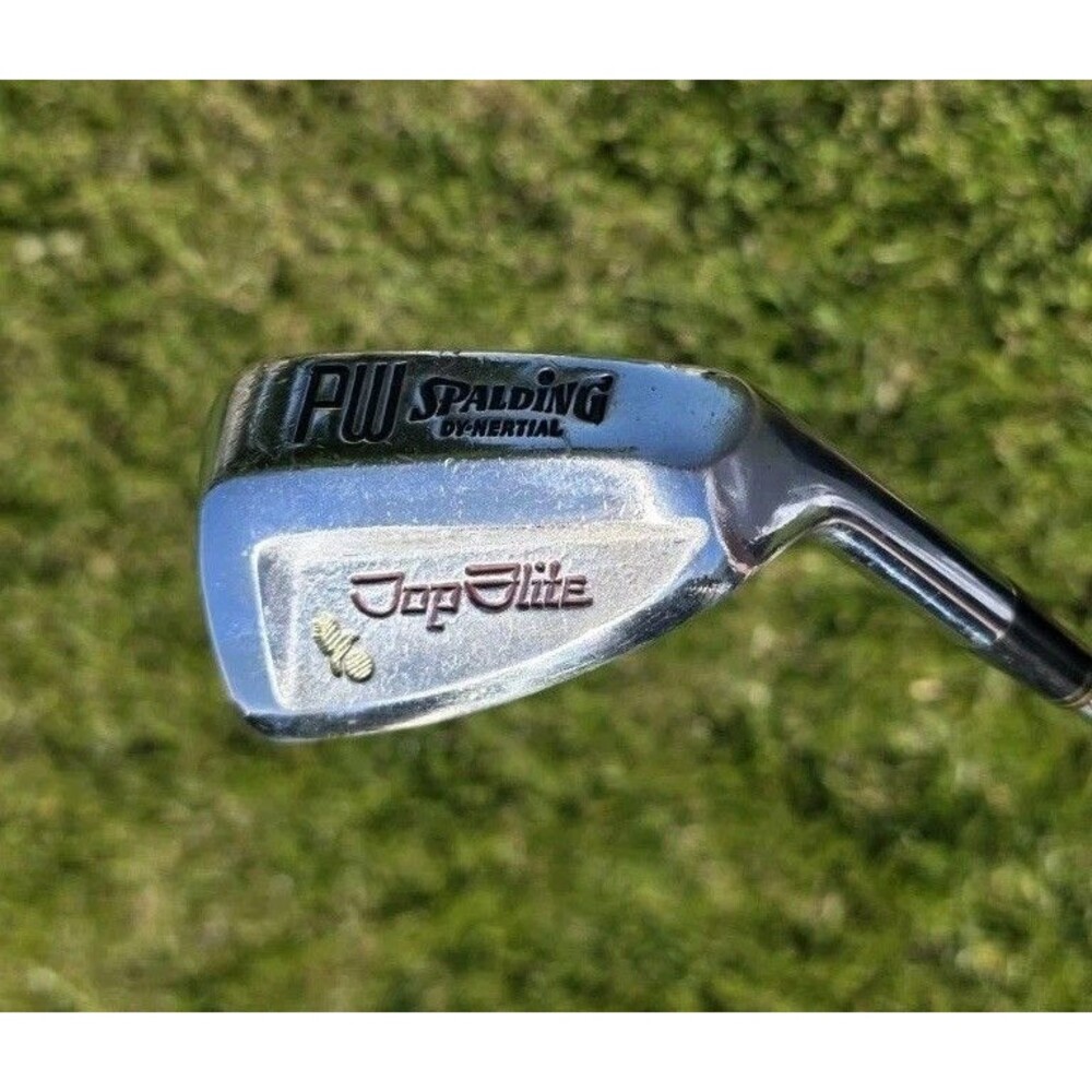 Spalding Bird Over Ball Top Flite Dy-Nertial PW RH Men's Stiff Flex Steel 36"